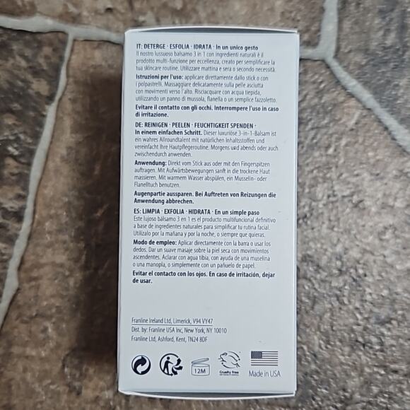 New in Box Formula Prescott Tri Balm 3 in 1 Cleanse Exfoliate Moisturizer Stick - Picture 6 of 9